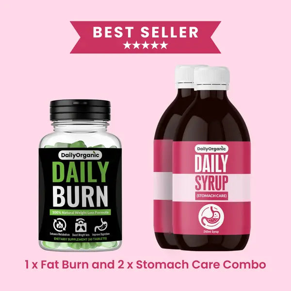 Daily Burn® + Daily Syrup® Combo for Fat Burn and Stomach Care