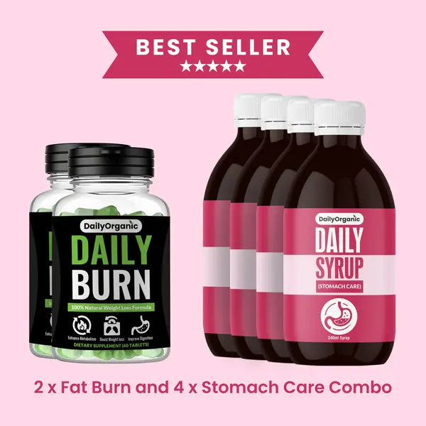 Daily Burn® + Daily Syrup® Combo for Fat Burn and Stomach Care