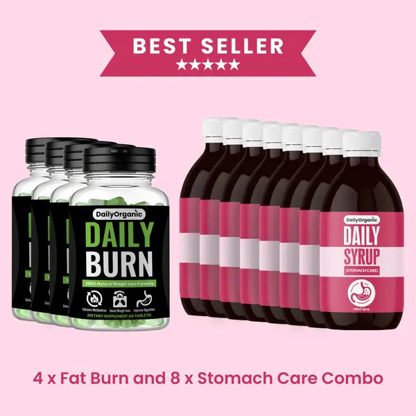 Daily Burn® + Daily Syrup® Combo for Fat Burn and Stomach Care