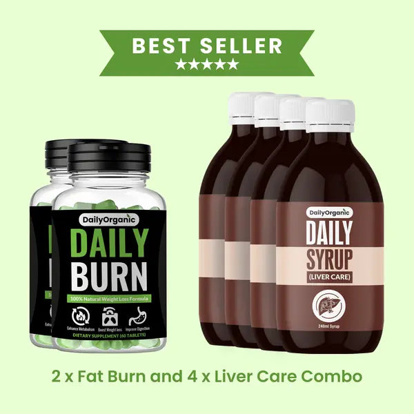 Daily Burn® + Daily Syrup® Combo for Fat Burn and Liver Care