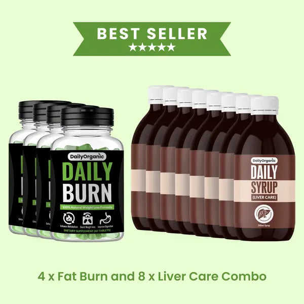 Daily Burn® + Daily Syrup® Combo for Fat Burn and Liver Care